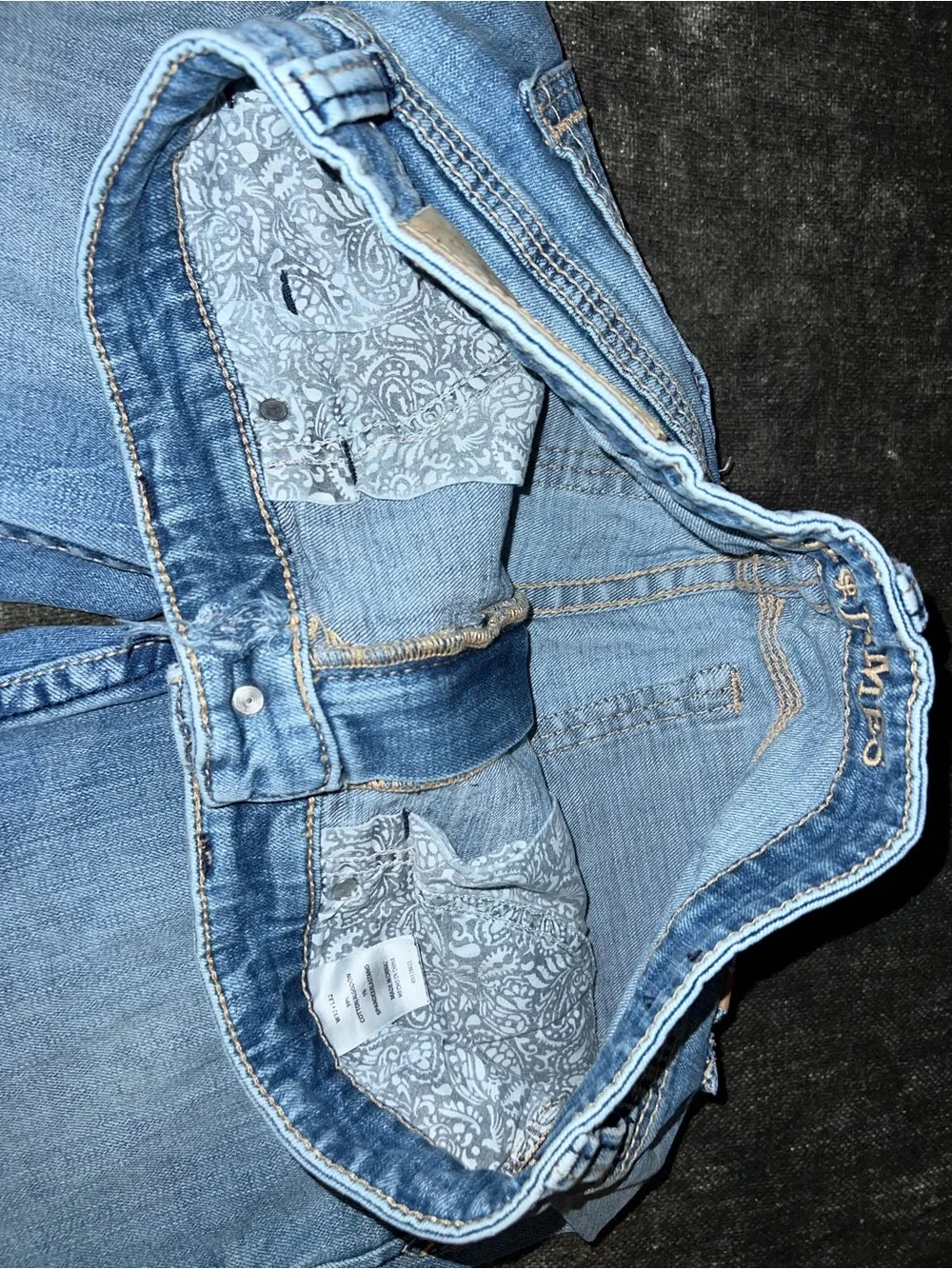 Cody James Jeans 32X32 Men's Light Blue Straight Leg